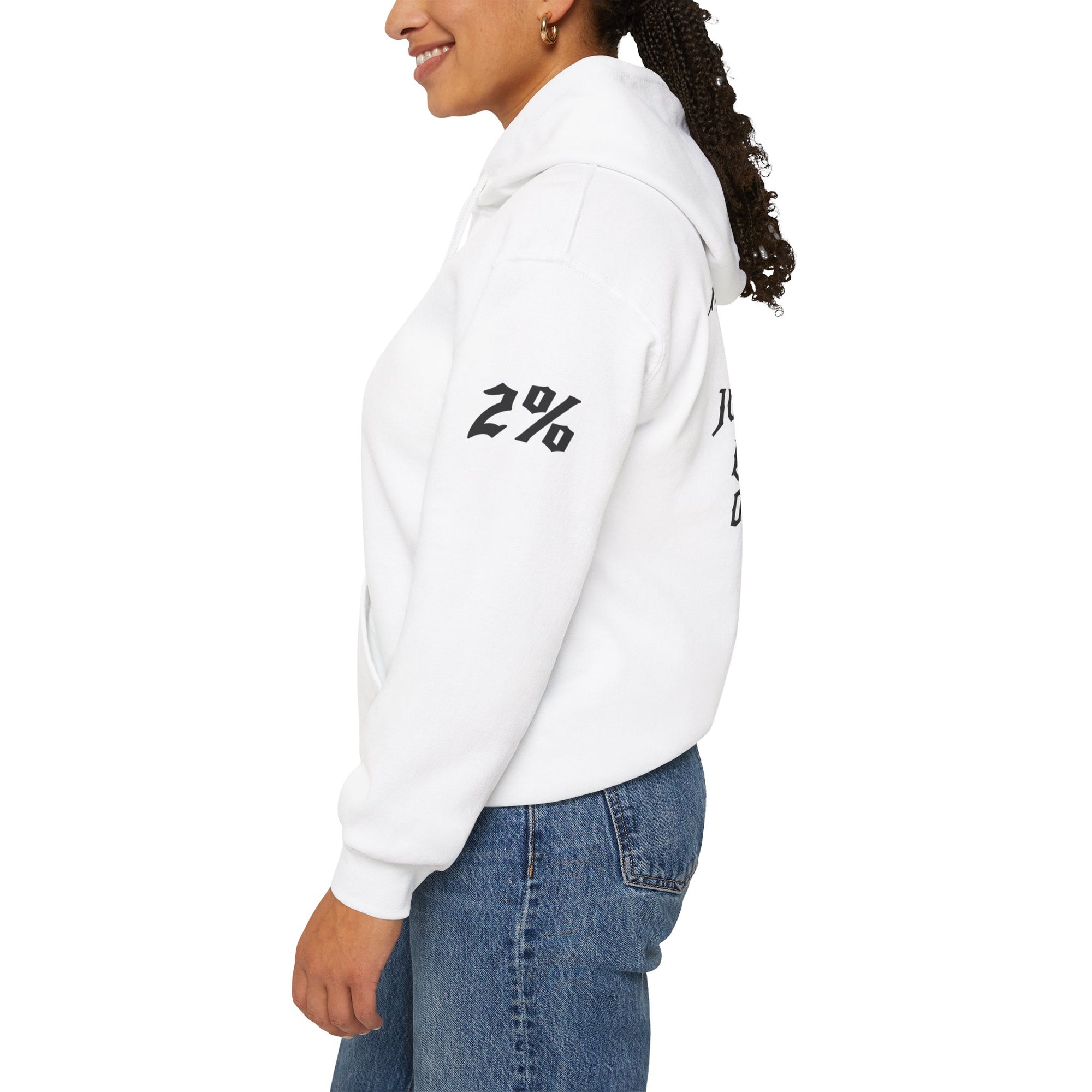 2% Hoodie – Exclusive “I Don’t Like 98%” Edition.
