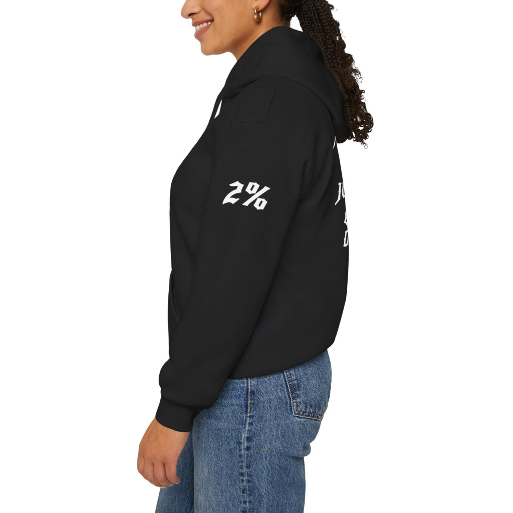 2% Hoodie – Exclusive “I Don’t Like 98%” Edition.