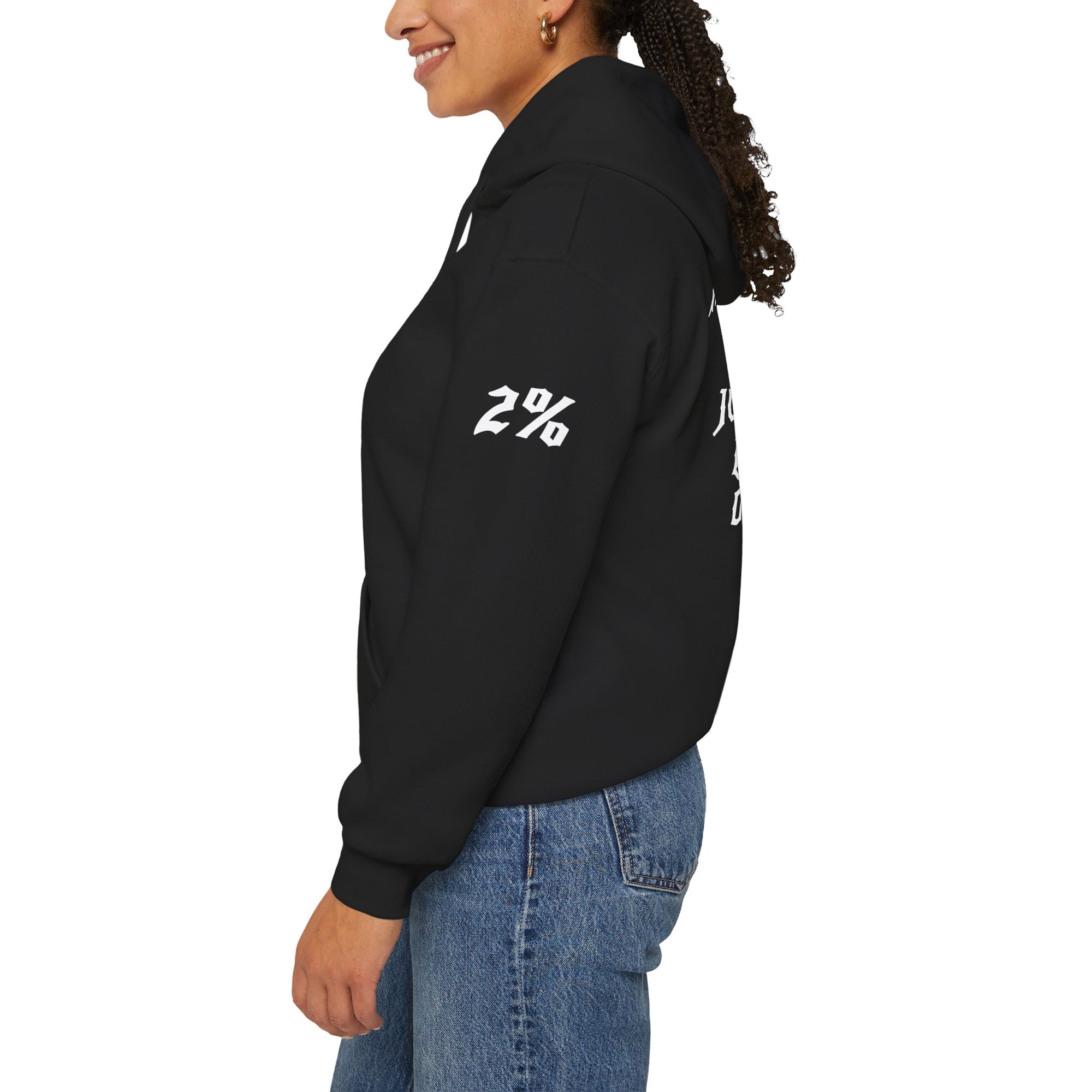2% Hoodie – Exclusive “I Don’t Like 98%” Edition.